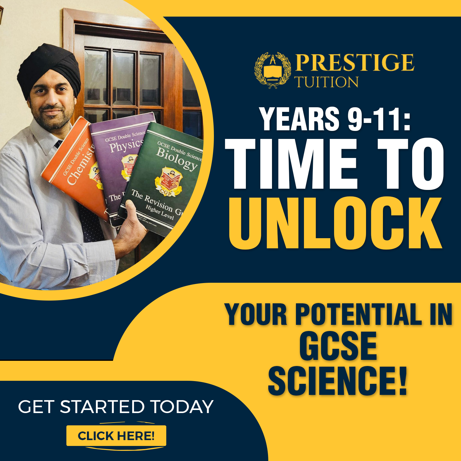 Satvir Channa - Science Tutor Facebook ad