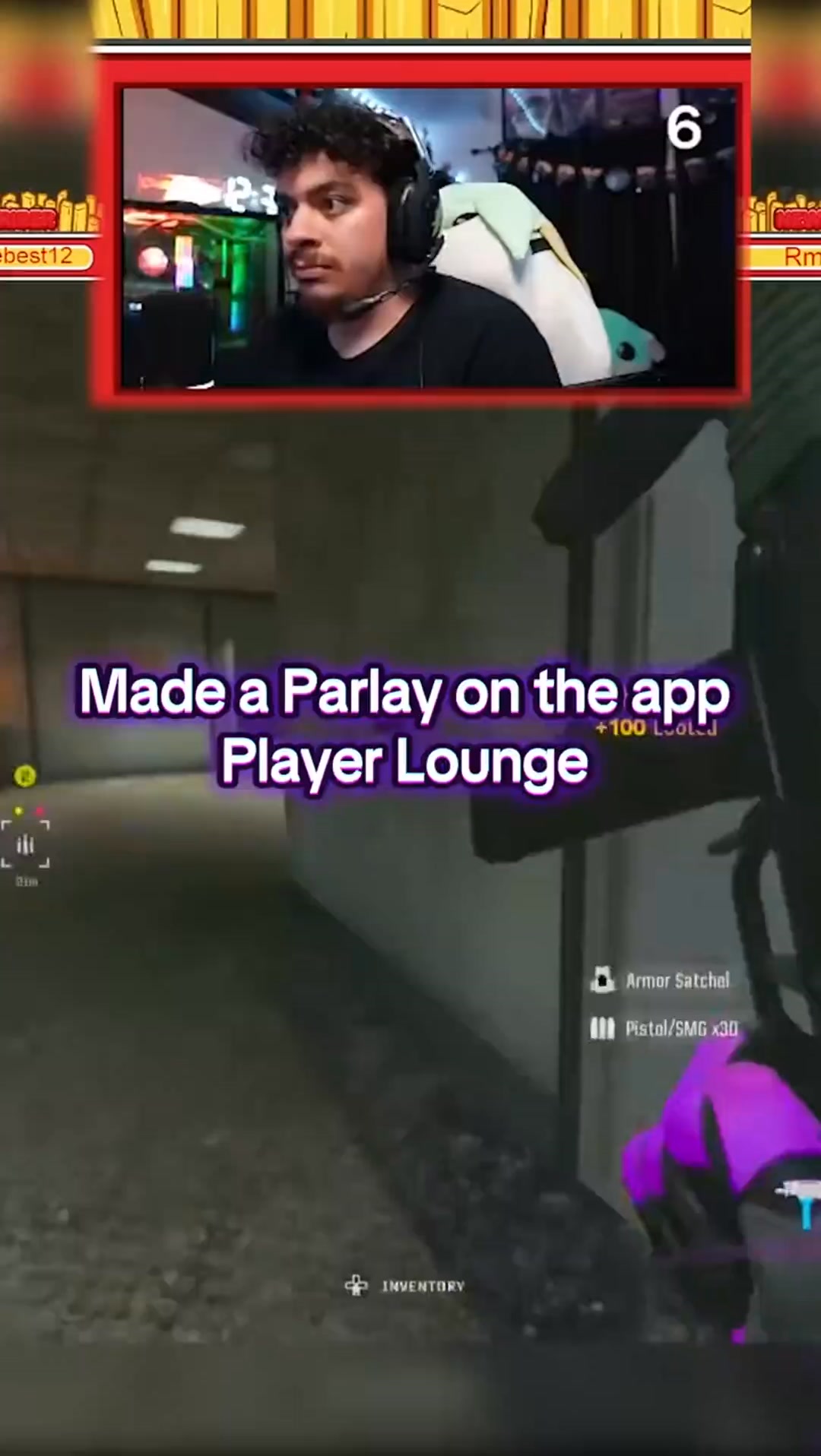 Players' Lounge Facebook ad: 100% Deposit Match