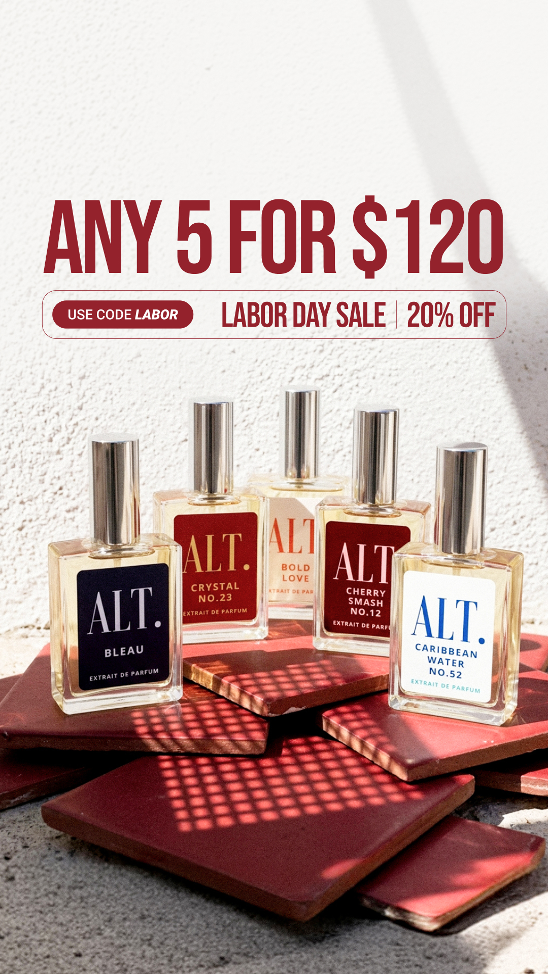ALT. Fragrances Facebook ad