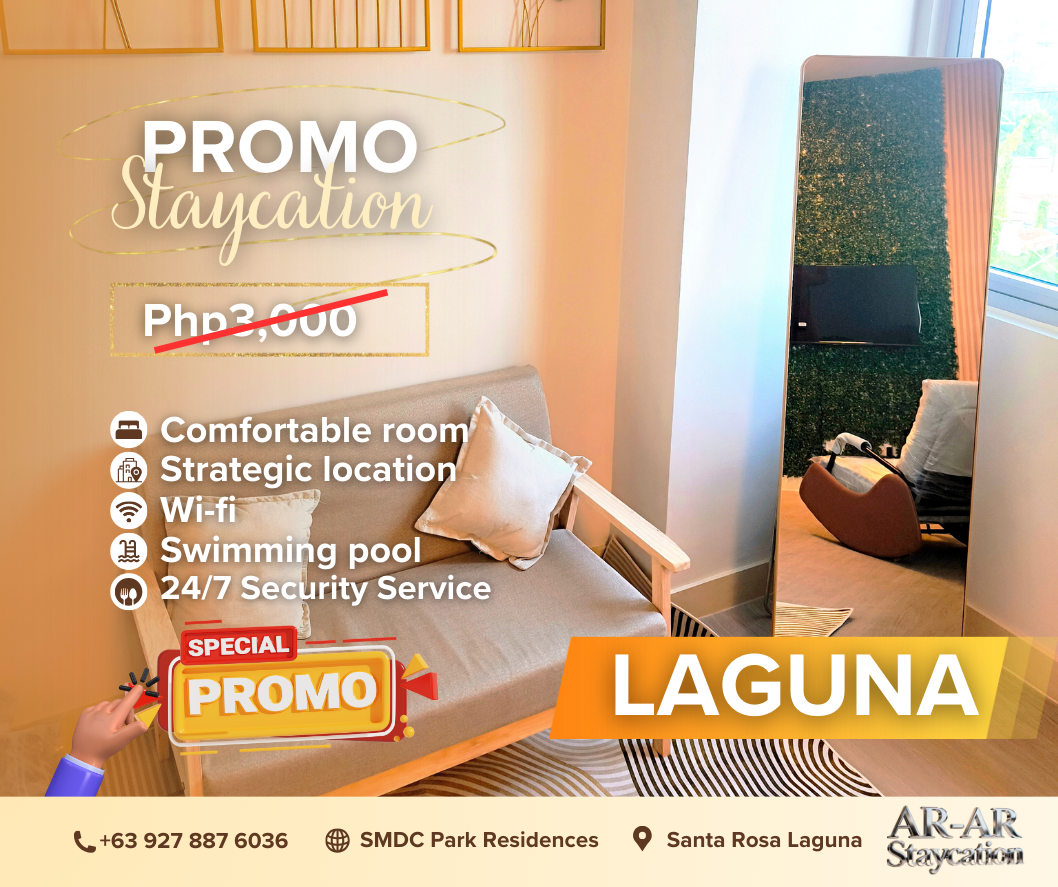 Ar-Ar Staycation Facebook ad