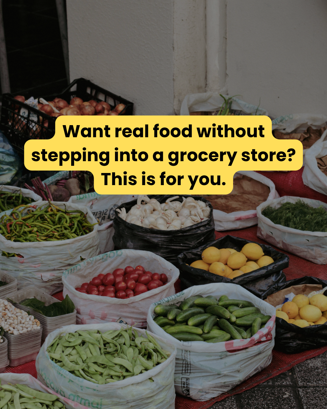 Localize - Farmers Market Facebook ad