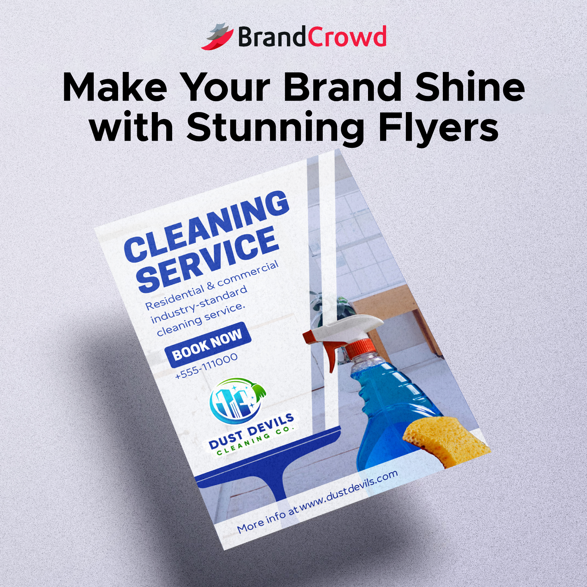 BrandCrowd Facebook ad