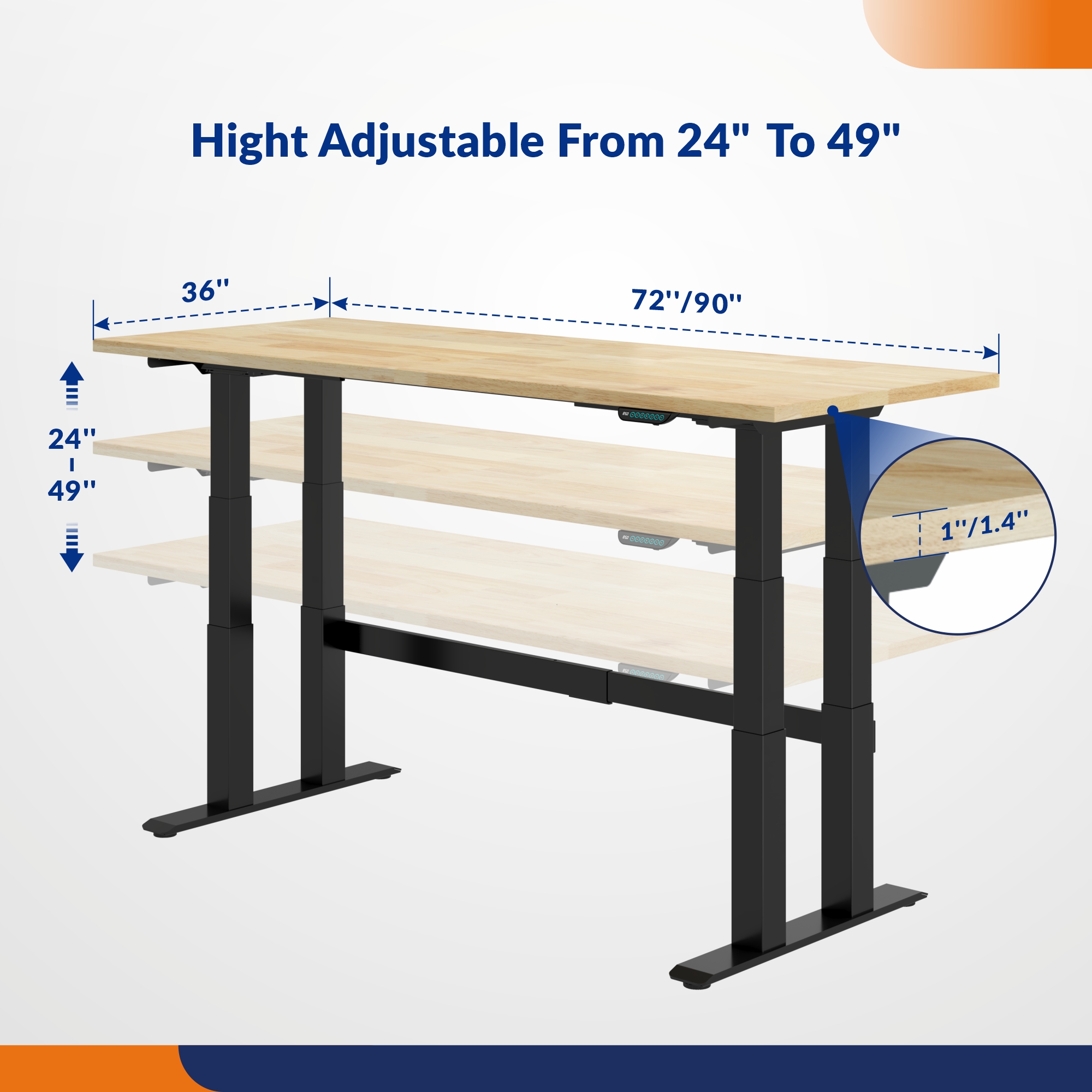 4Dock Facebook ad: Electric workbench built for the assembly line.4-motor lift.
