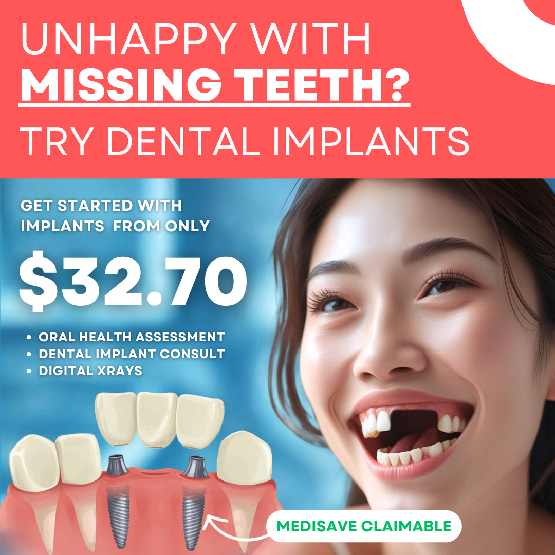 NoFrills Dental Marine Parade Facebook ad from Jan 23, 2026