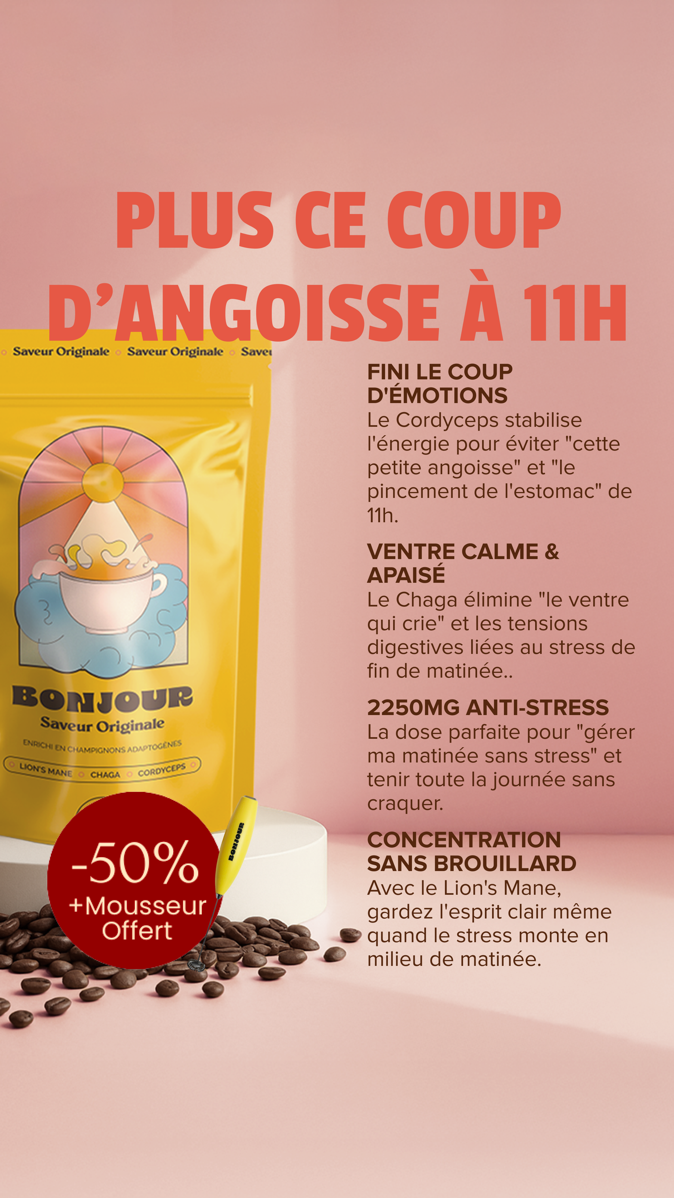 Bonjour Facebook ad