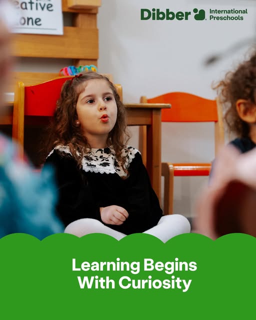 Dibber International Preschool Sainikpuri, Secunderabad. Facebook ad: Curiosity sparks questions, confidence grows through…