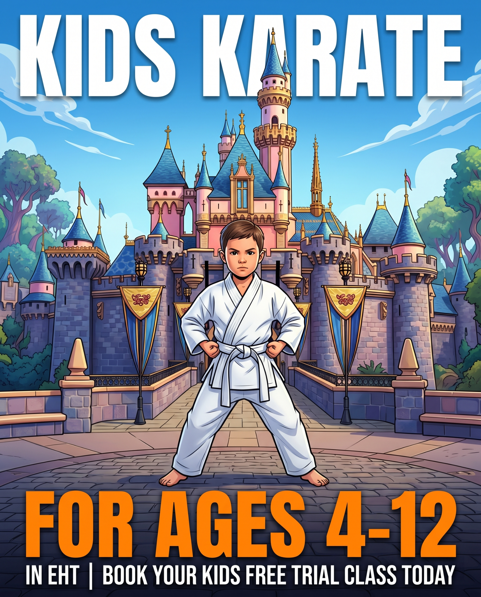 Modesto's Karate Academies -Egg Harbor Township, NJ Facebook ad: Free Kids Karate Class in Egg Harbor Township