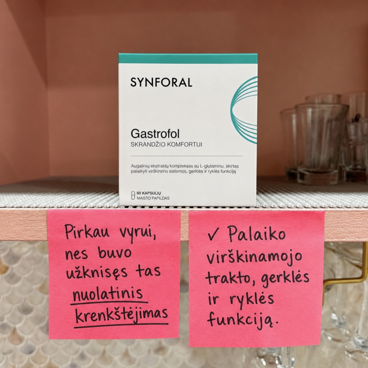 Rasa Stankeviciute Facebook ad: Virškinamojo trakto komfortui