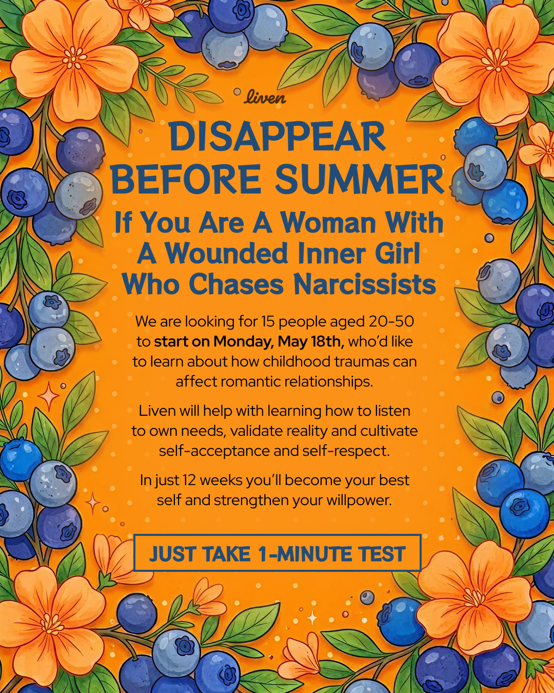 Self-Discovery Community Facebook ad