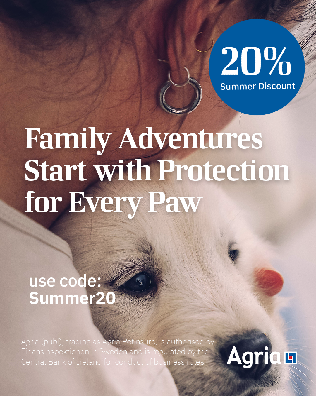 Agria Ireland Facebook ad from Jun 1, 2026