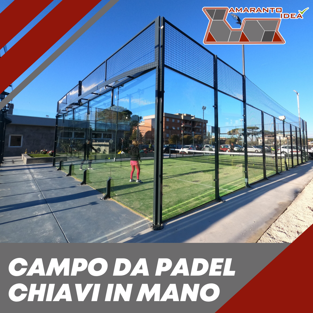 Amarantoidea Facebook ad: Preventivo Campo da Padel