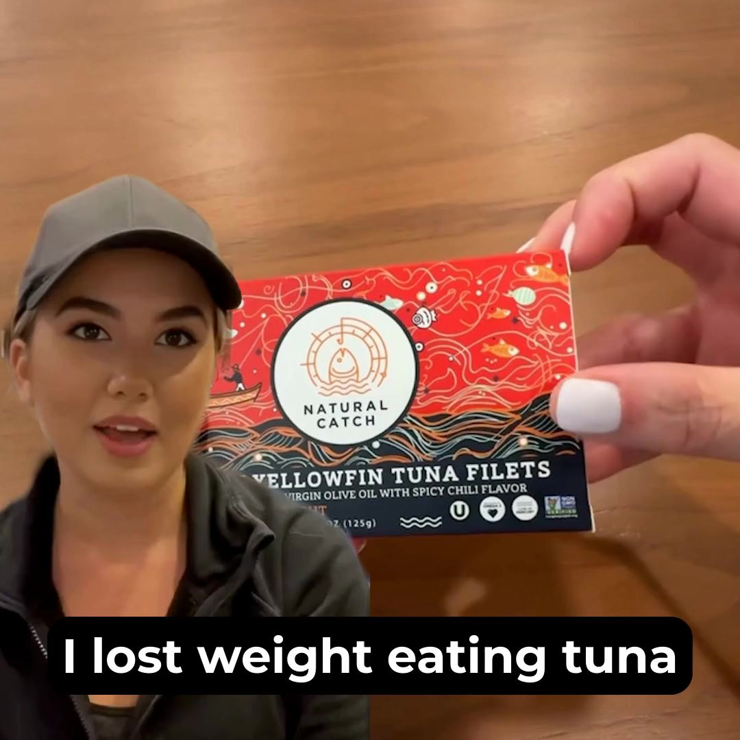 Natural Catch Tuna Facebook ad: Lose Weight the Delicious Way