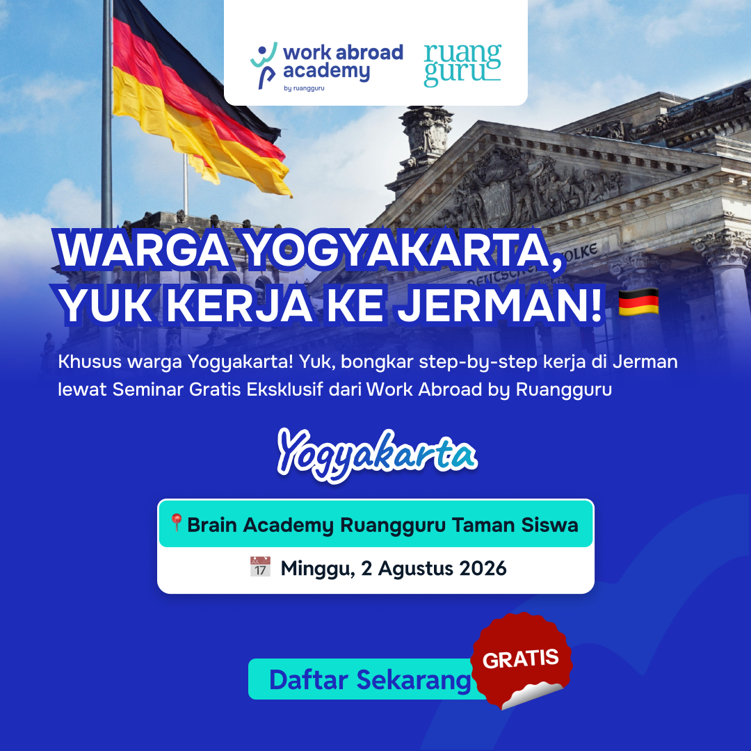 Work Abroad by Schoters Jawa Tengah Facebook ad