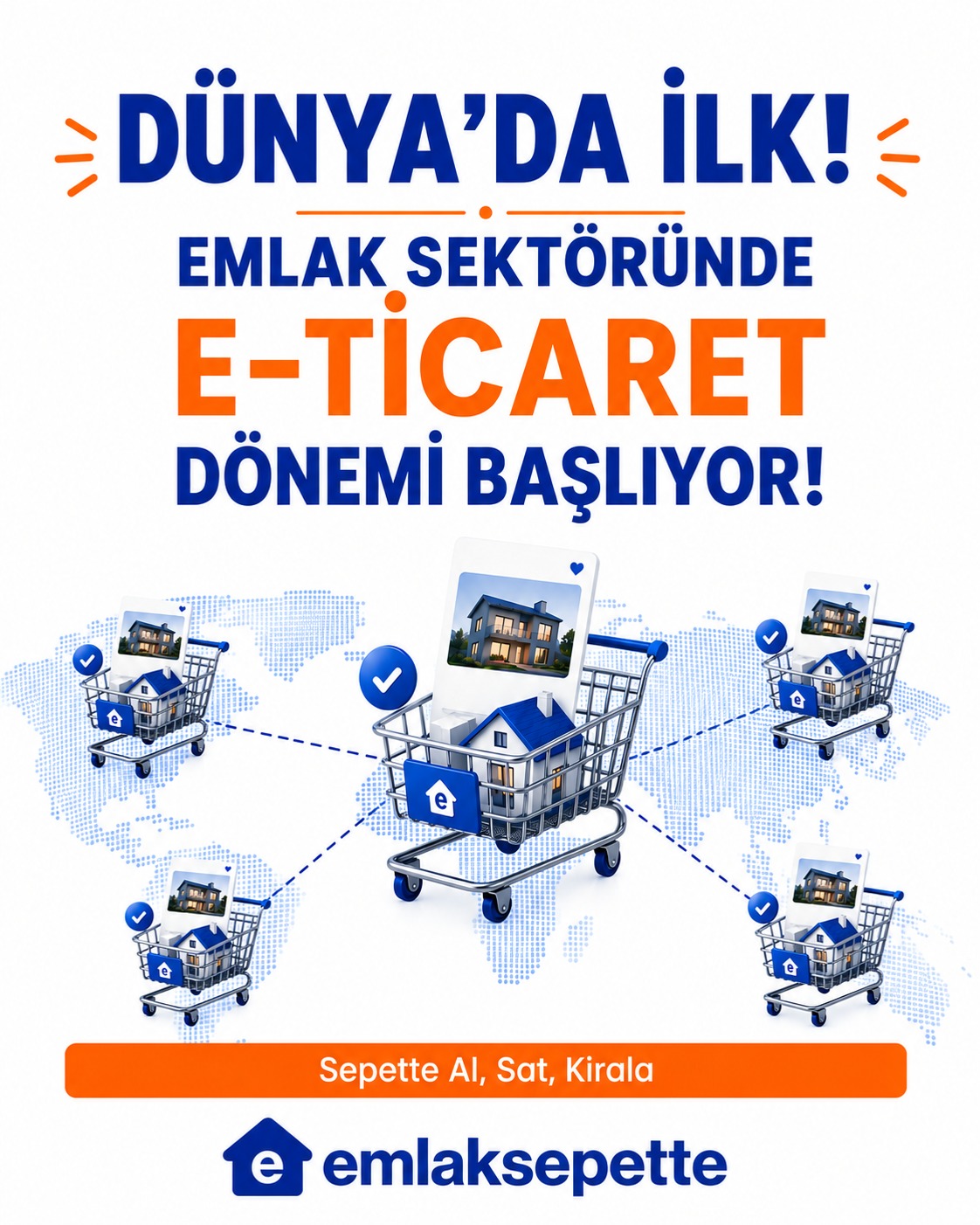 Emlak Sepette Facebook ad: Emlak Sepette: Türkiye'nin İlk Emlak E-Ticaret ve İlan…