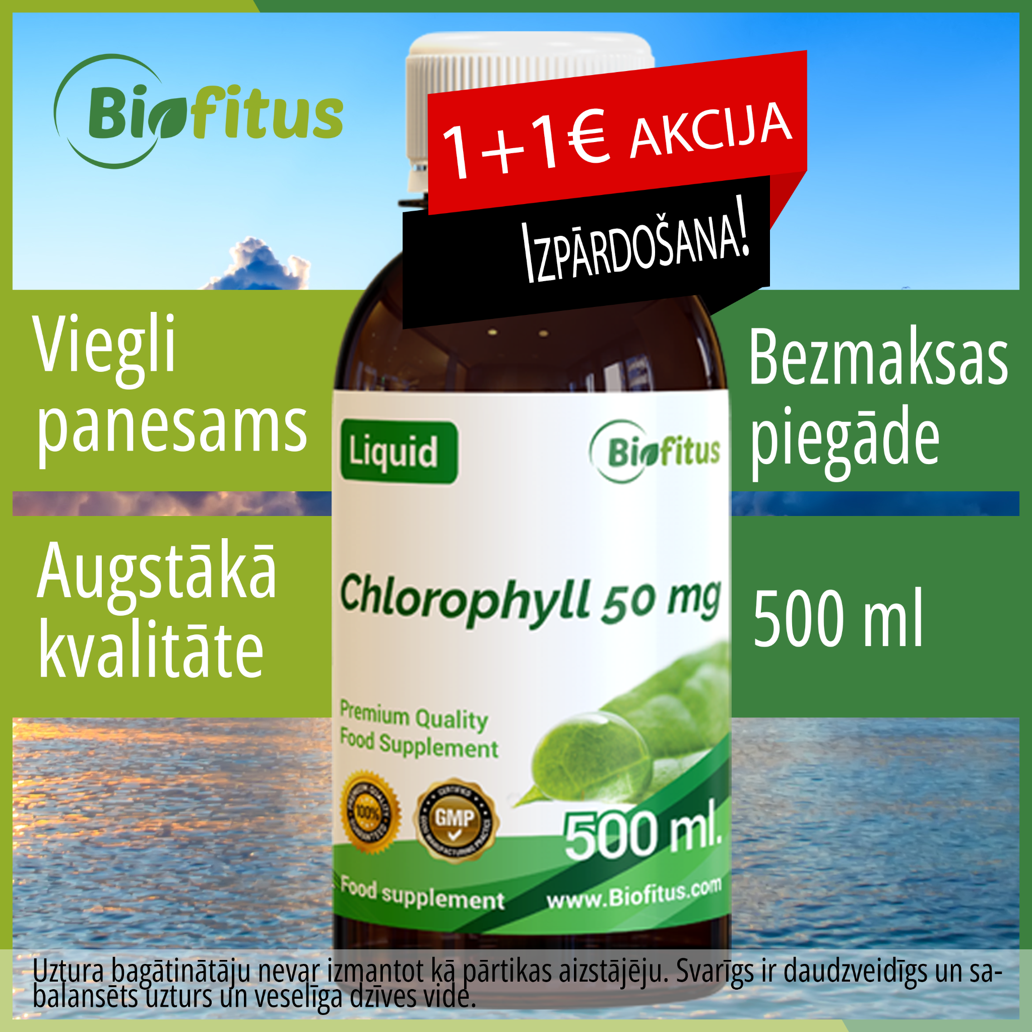 Biofitus.lv Facebook ad