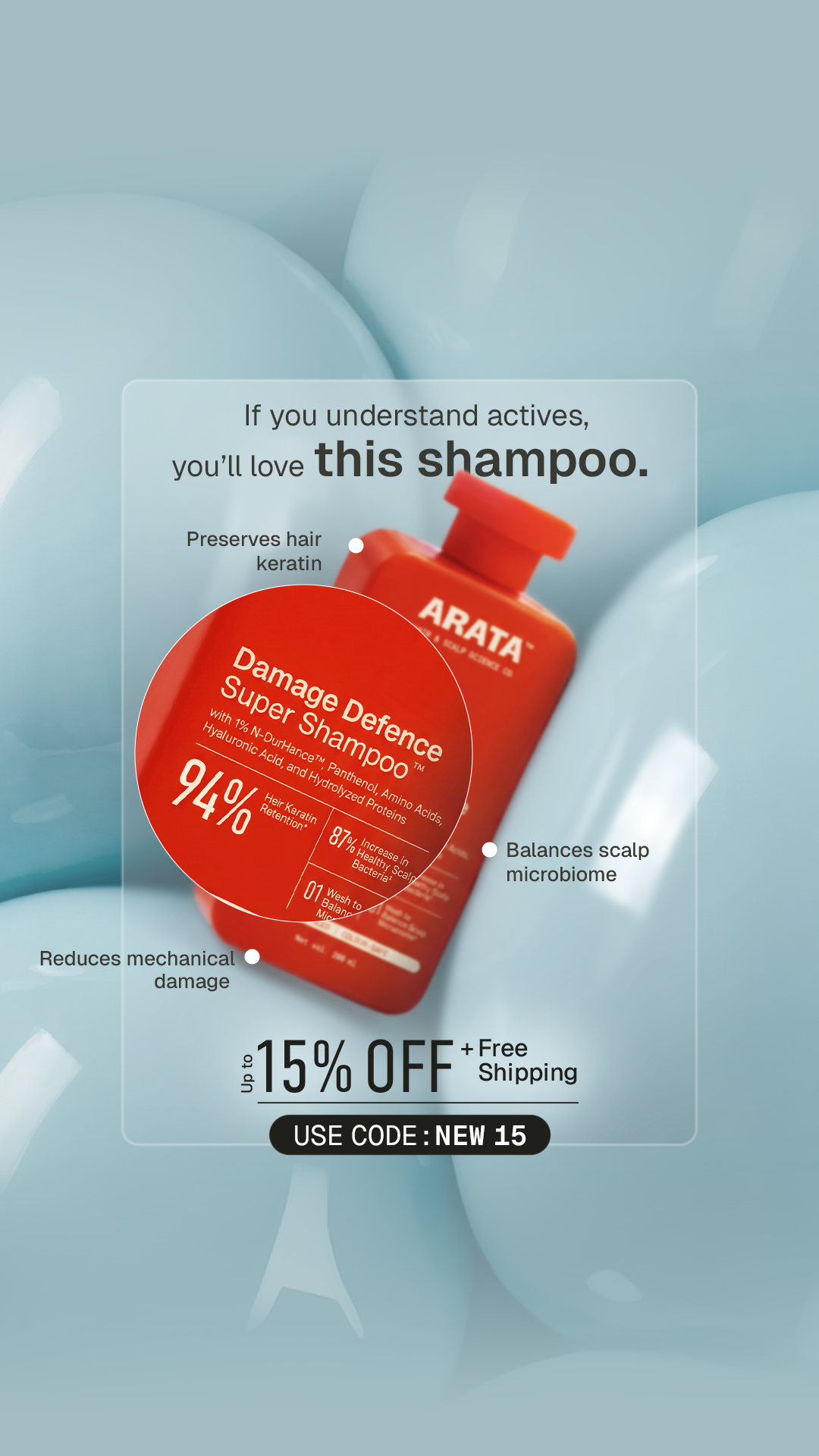  Arata Hair Care Facebook ad