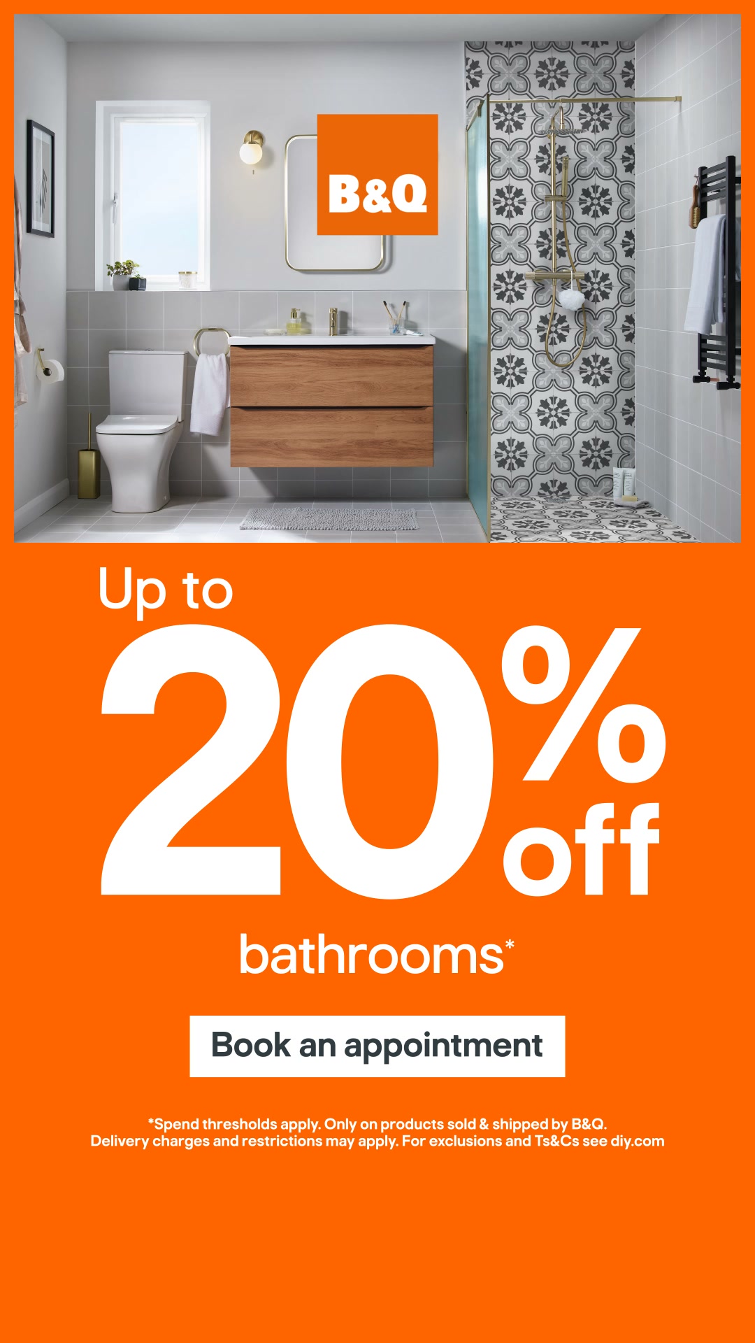 B&Q Facebook ad: Start Planning