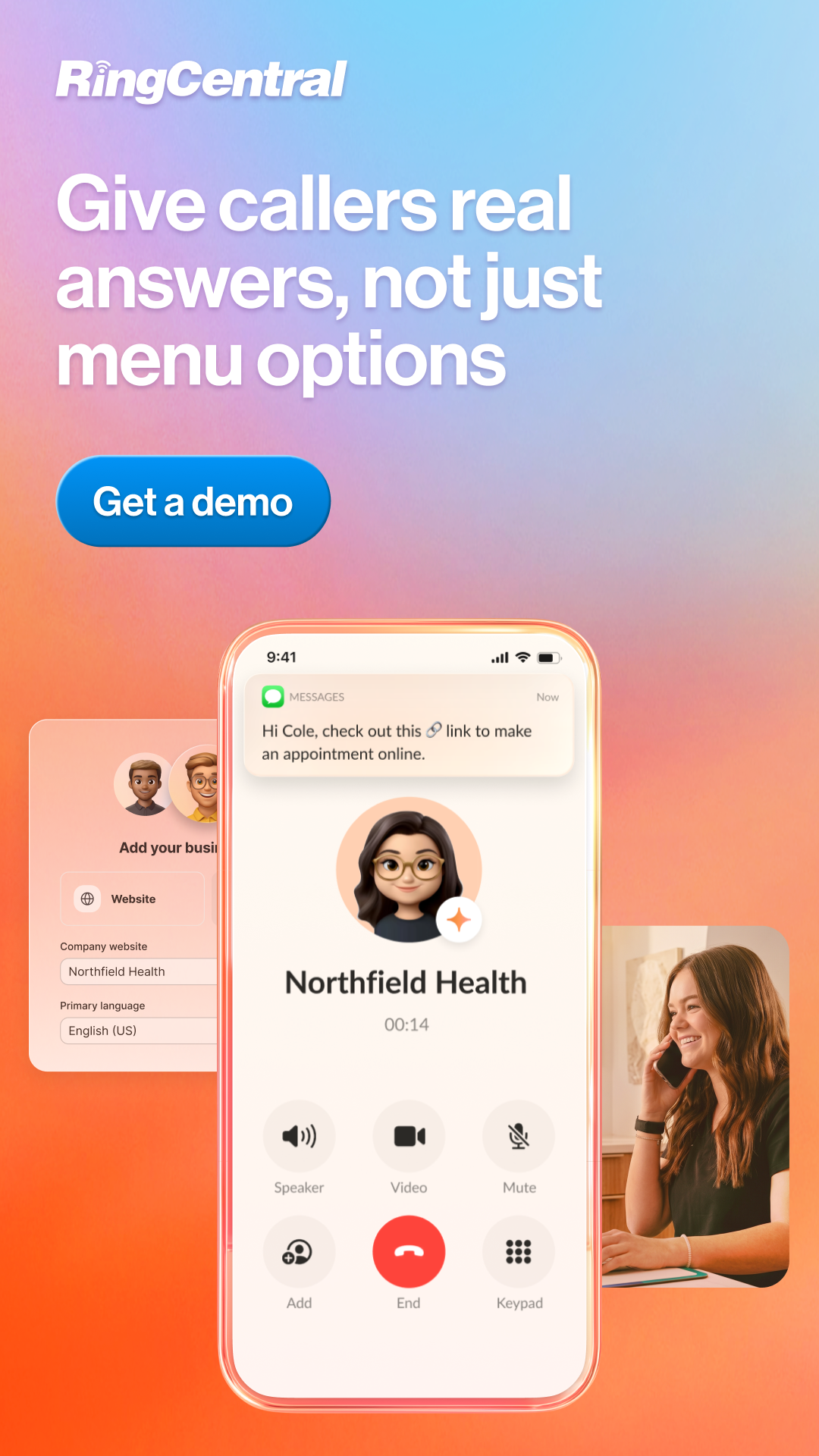 RingCentral Facebook ad
