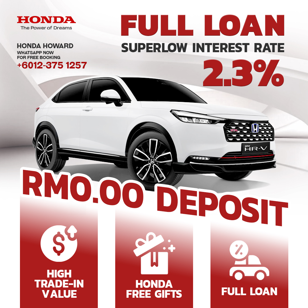 Honda News KL/Selangor Facebook ad: 现在还有Extra Deposit