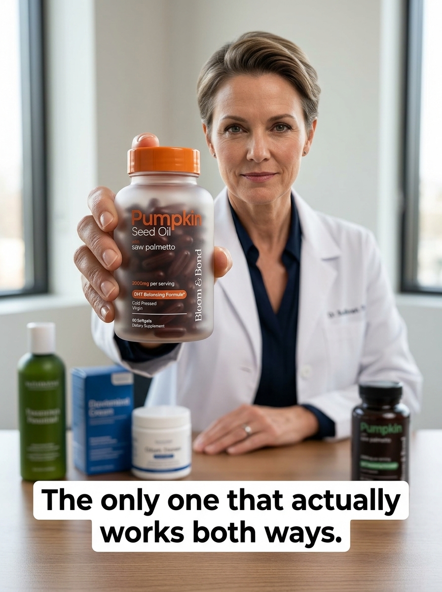 Dr. Patricia Sullivan Facebook ad: I'm a trichologist, and I've spent years watching patients…