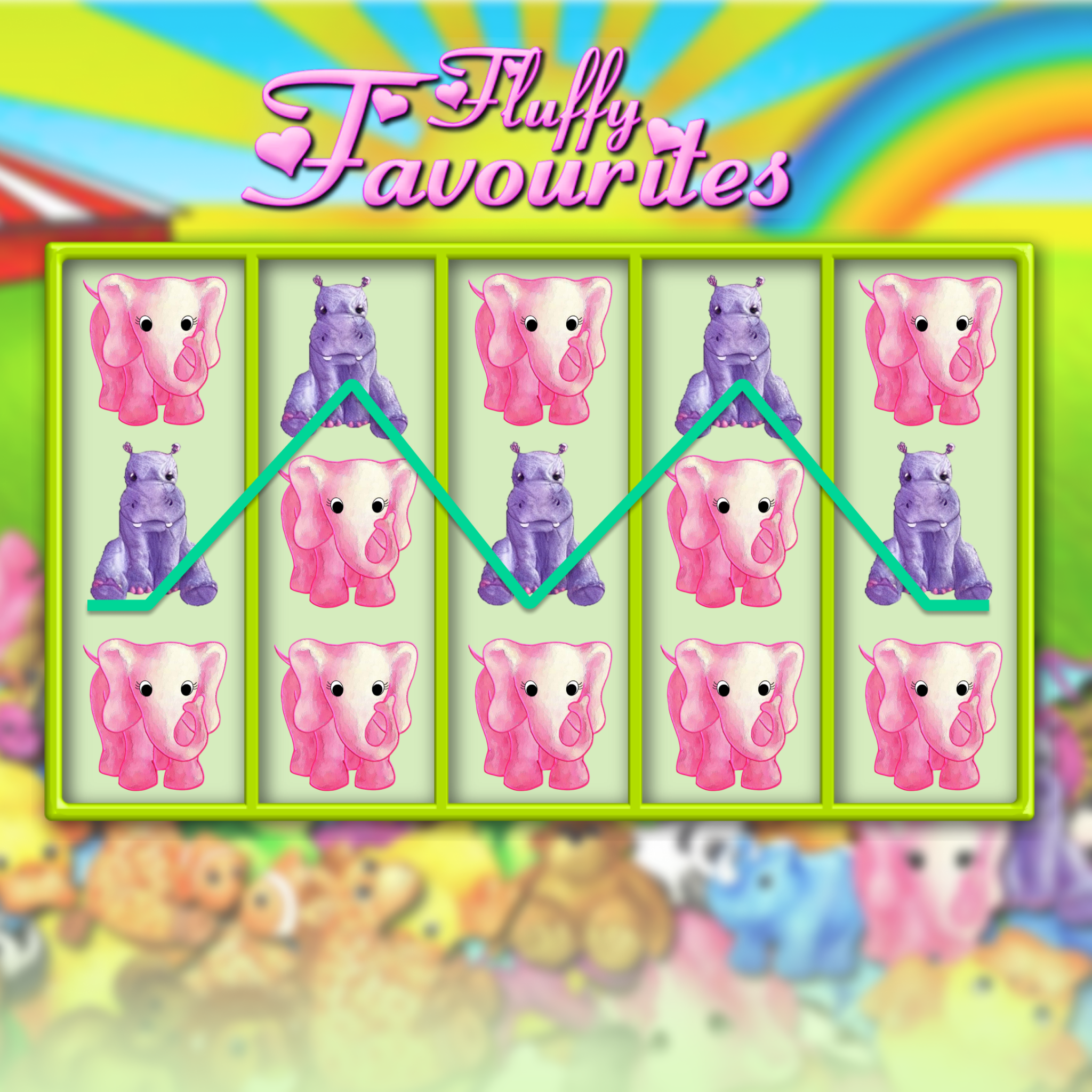 Fluffy Games Facebook ad: Fluffy Favourites