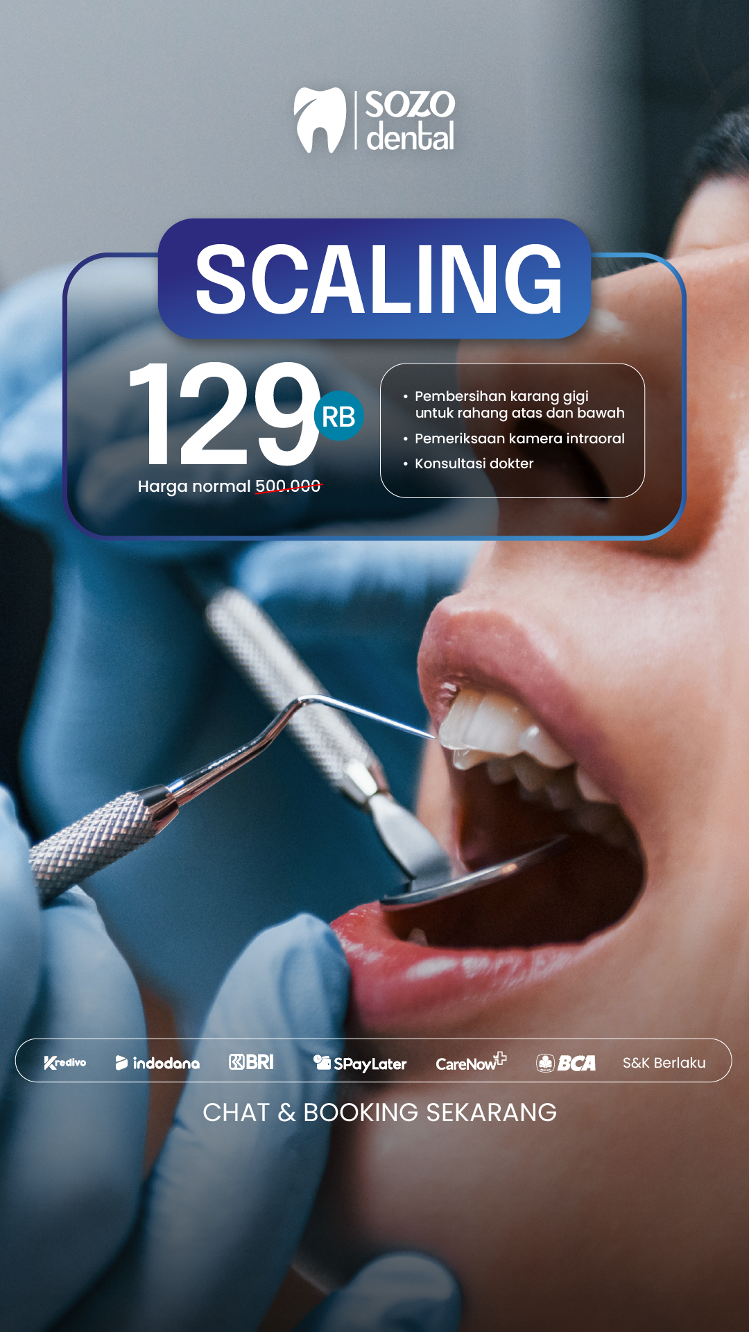 Sozo Dental Clinic Facebook ad