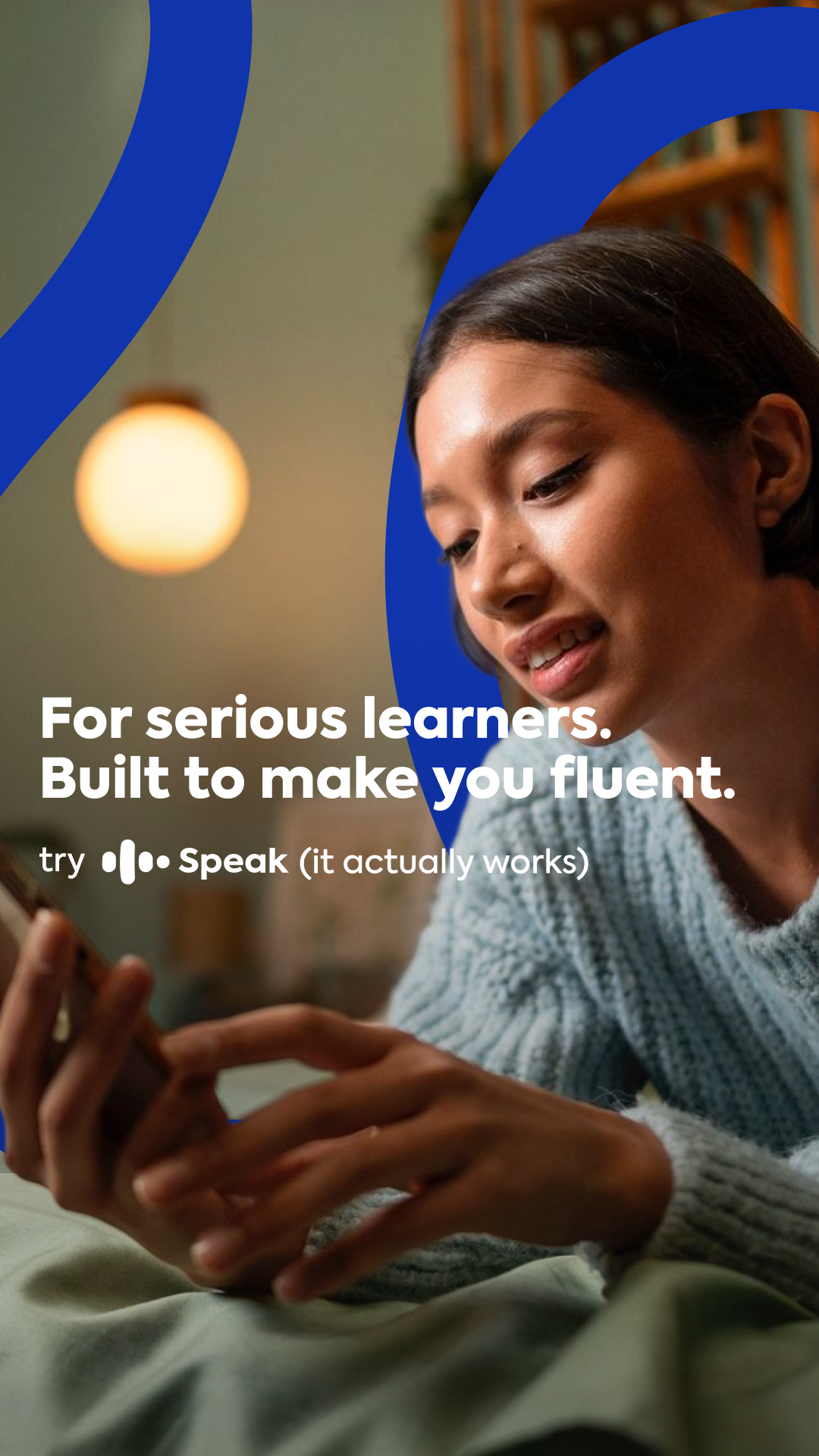 Speak Facebook ad
