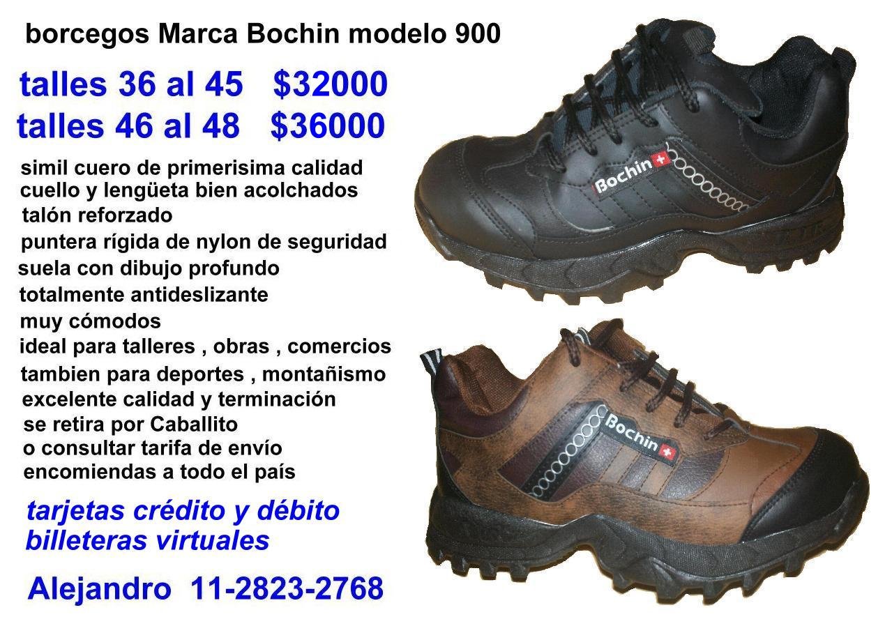 Alejandro Guarino Facebook ad: borcegos de seguridad marca Bochin
