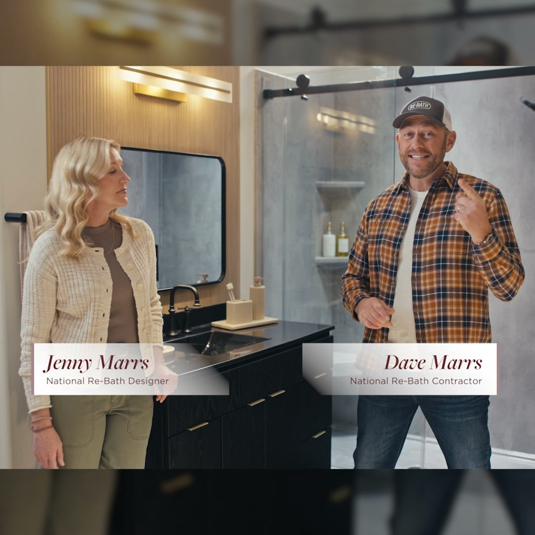 Re-Bath Tricities Facebook ad: New Designs Curated by Jenny Marrs