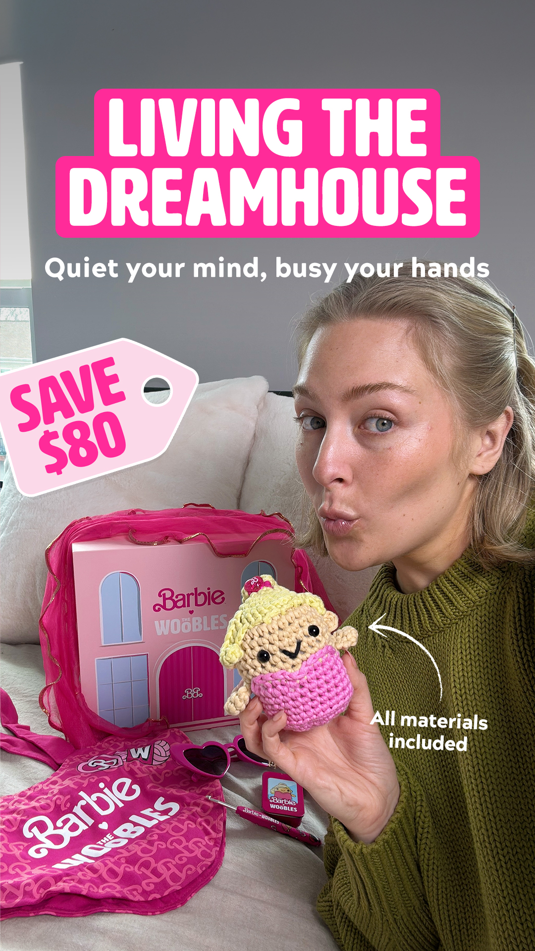 The Woobles Facebook ad from Feb 24, 2026