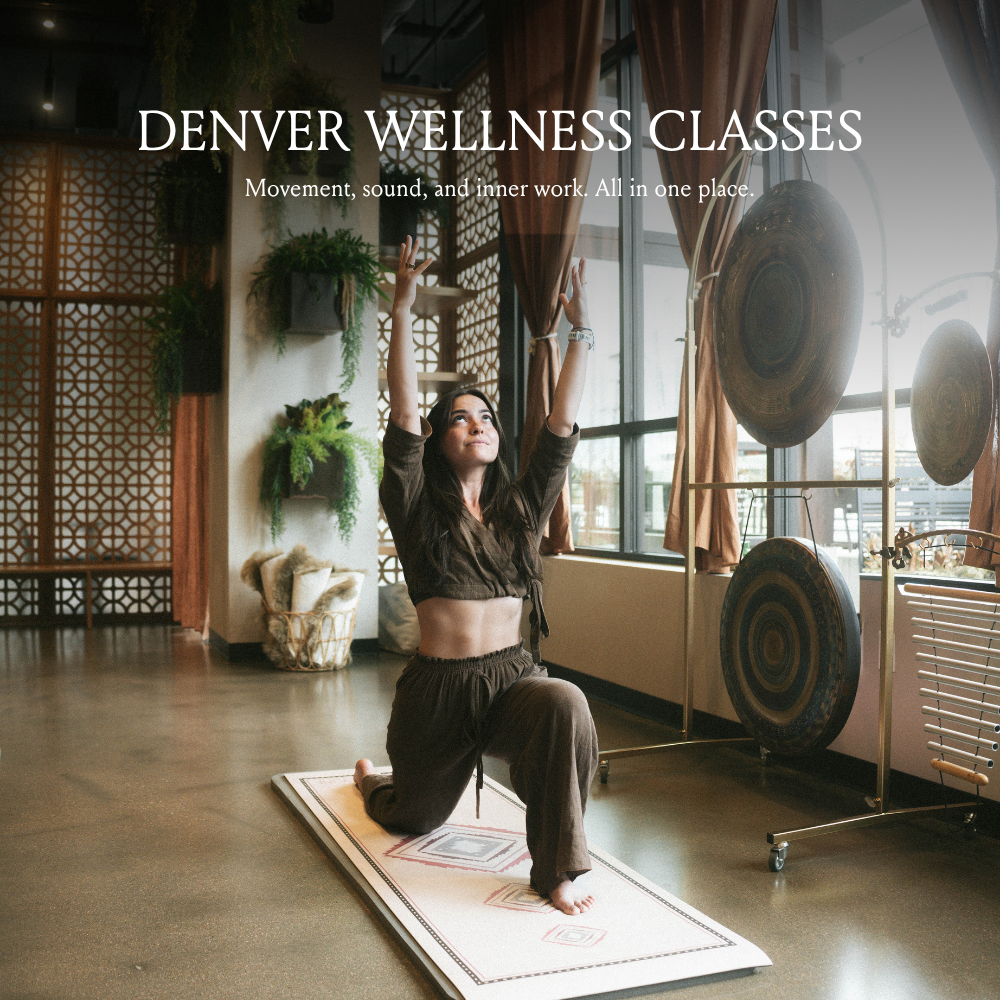 Sacred Society Facebook ad: Find your next class.