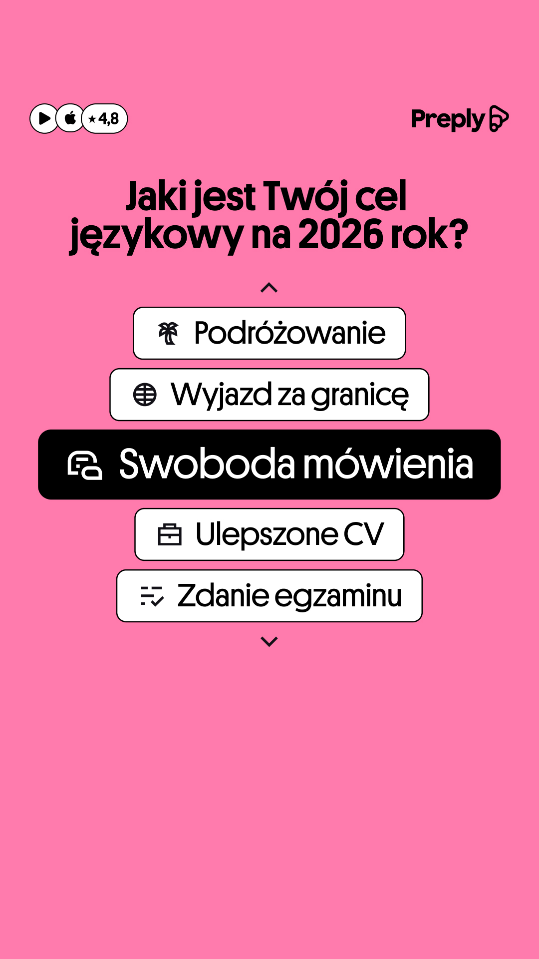 Preply Facebook ad