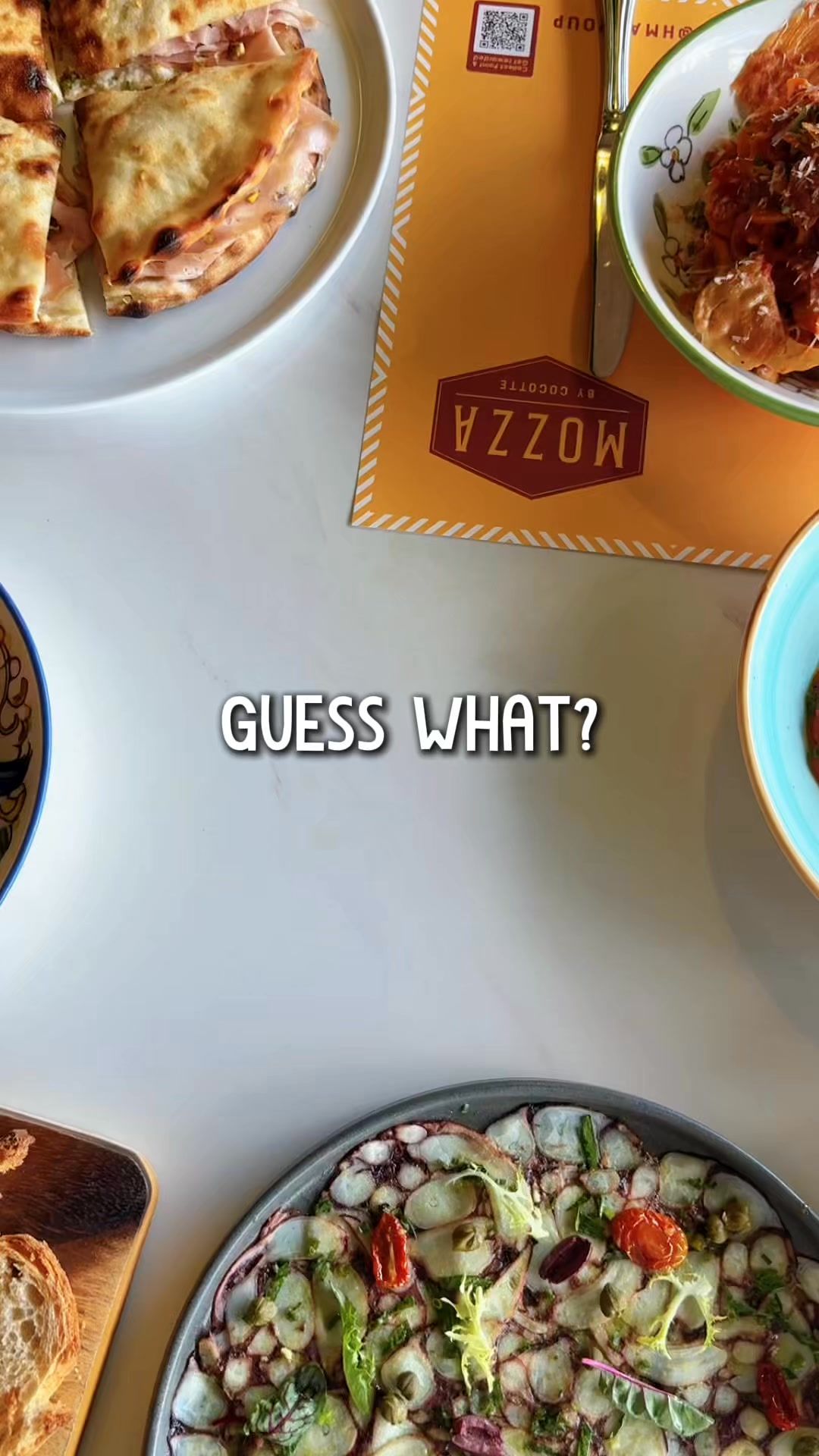 Mozza By Cocotte Facebook ad: Taste Italy Tonight