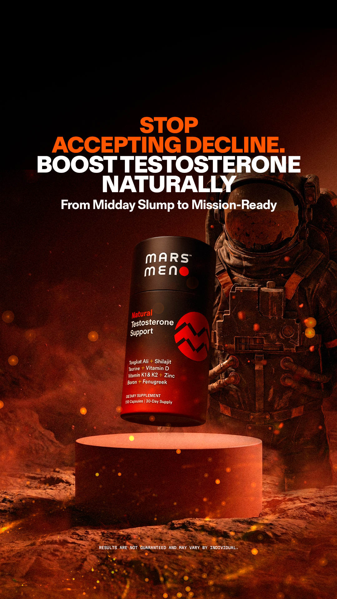 Mars Men Facebook ad