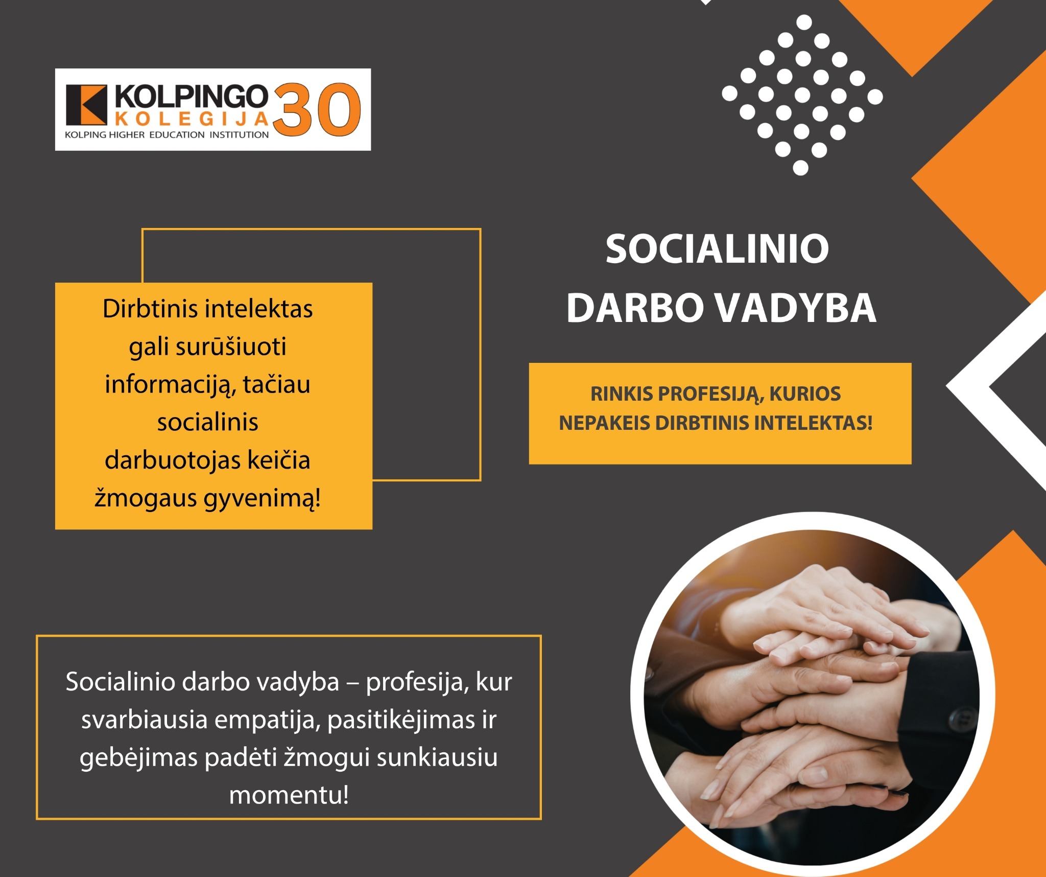 Kolpingo kolegija Facebook ad