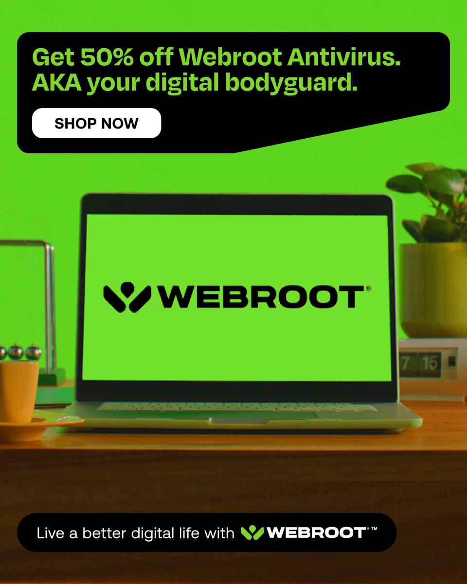 Webroot Facebook ad
