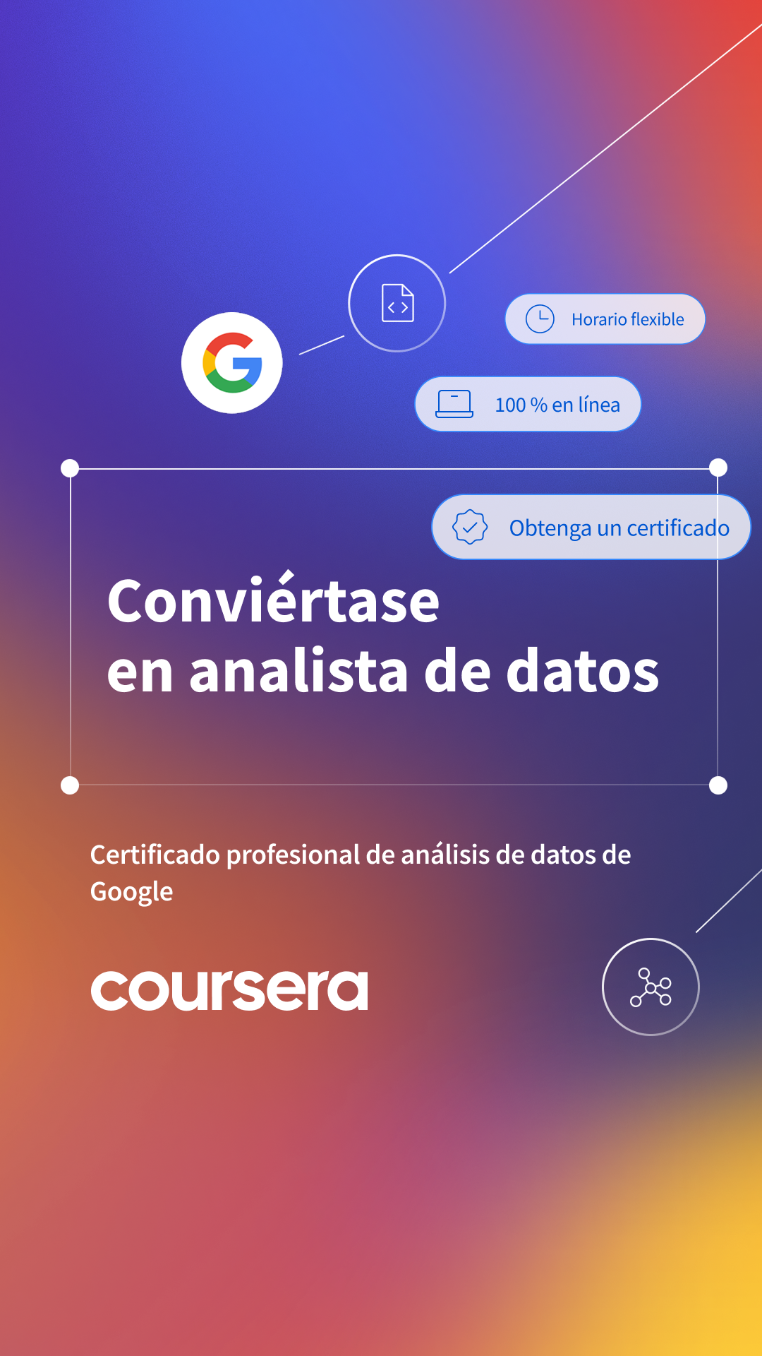Coursera Facebook ad