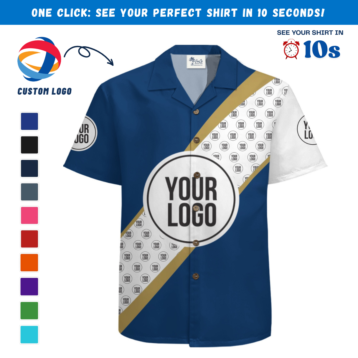 VinCo Hawaiian Shirts Facebook ad