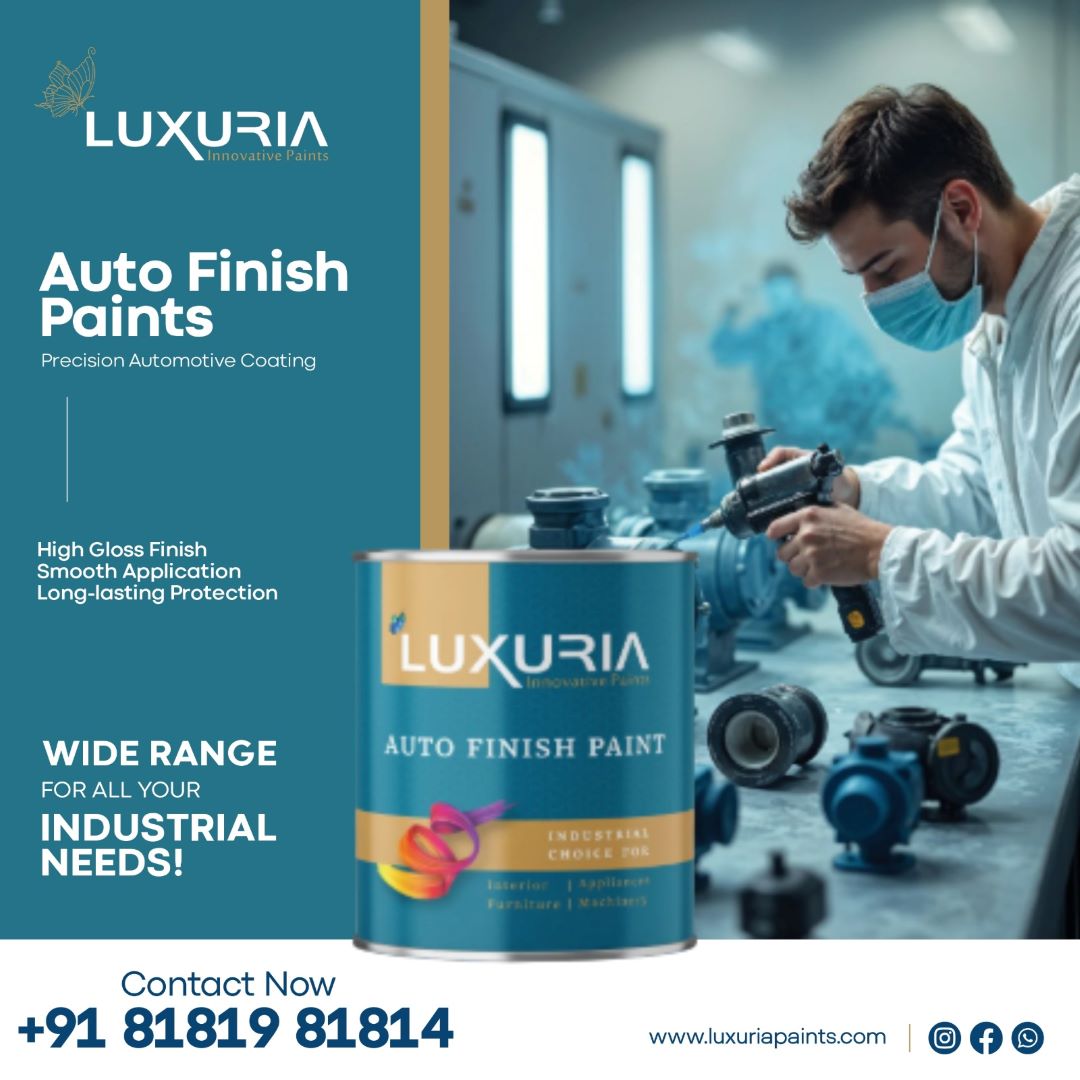 Luxuria Paints Facebook ad: Looking for industrial paints that last longer and…