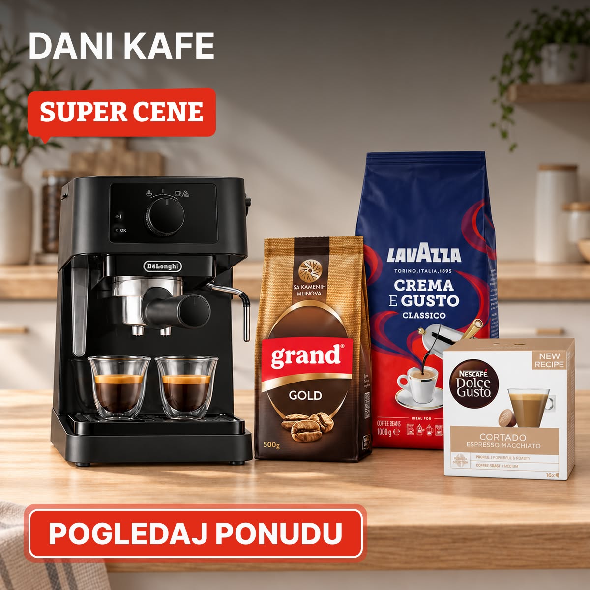 bazzar.rs Facebook ad: Dani kafe: popusti do -40%