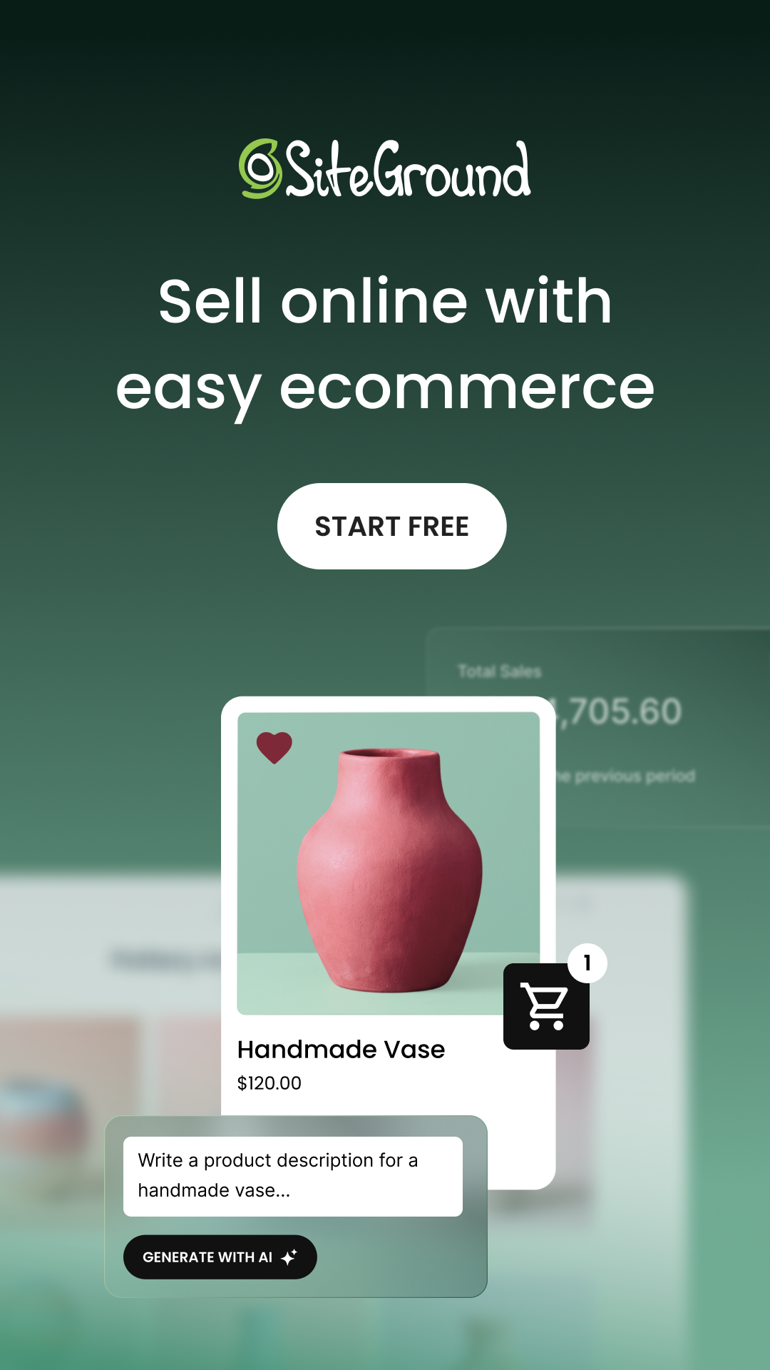 SiteGround Facebook ad