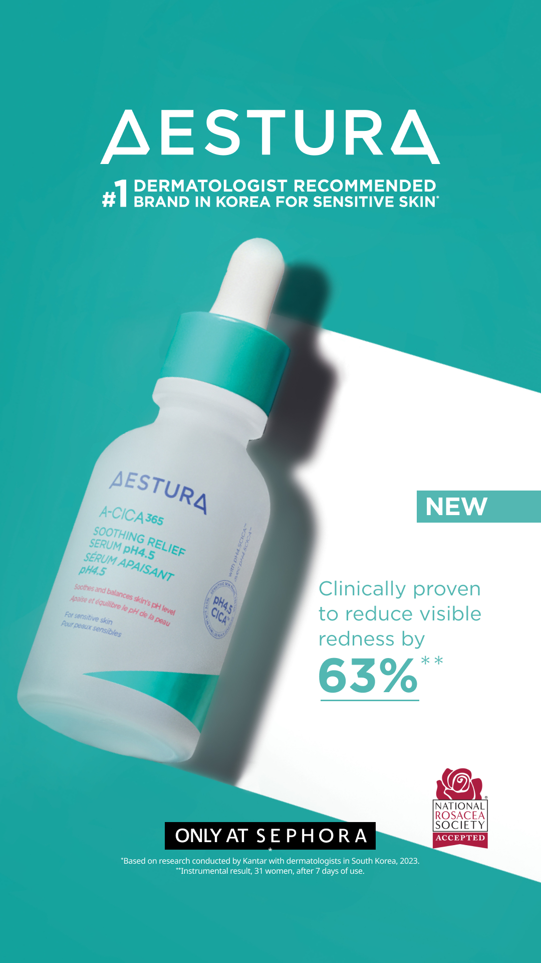 Aestura USA Facebook ad