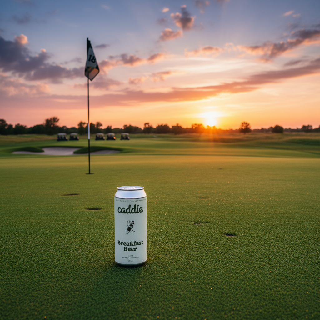 Caddie Non-Alcoholic Drinks Facebook ad: The Beer Built for Golf