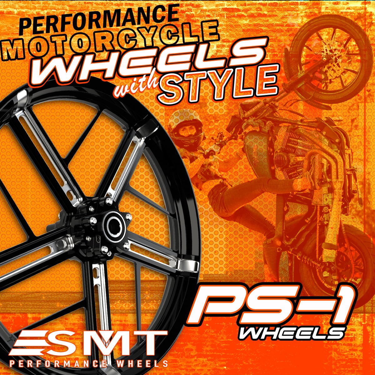 SMT Wheels Facebook ad: SMT Wheels offers the Most Motorcycle Wheel Designs…
