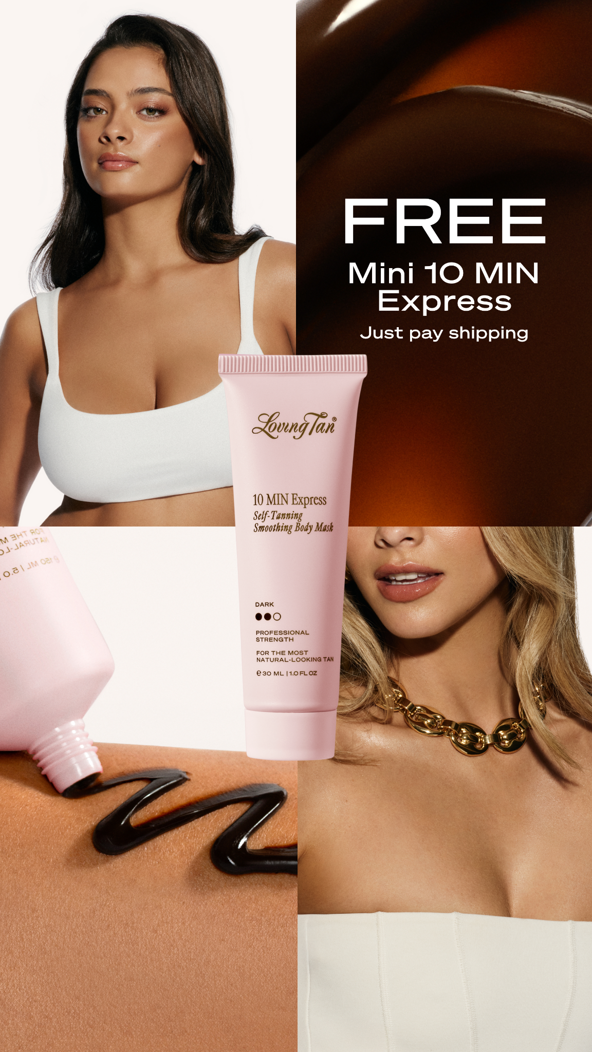 Loving Tan Facebook ad