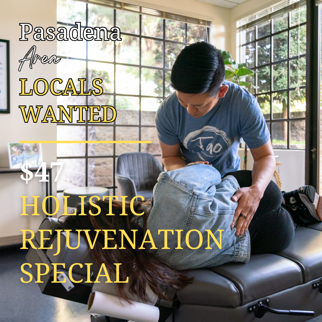 Tao Chiropractic Facebook ad from Jul 17, 2026