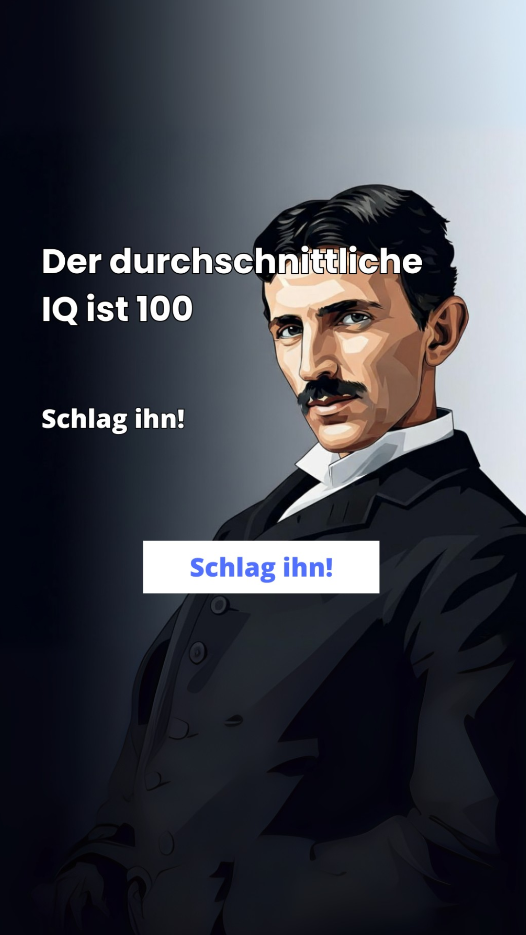 Originaler IQ Test Facebook ad