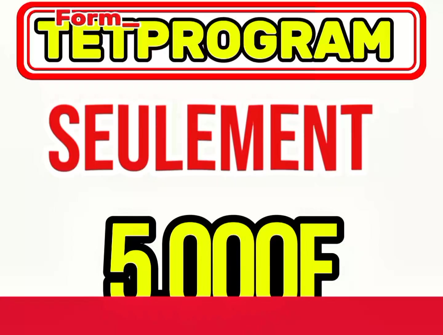 TET Program Officiel Facebook ad: Tu veux attirer des clients ou avoir plus…
