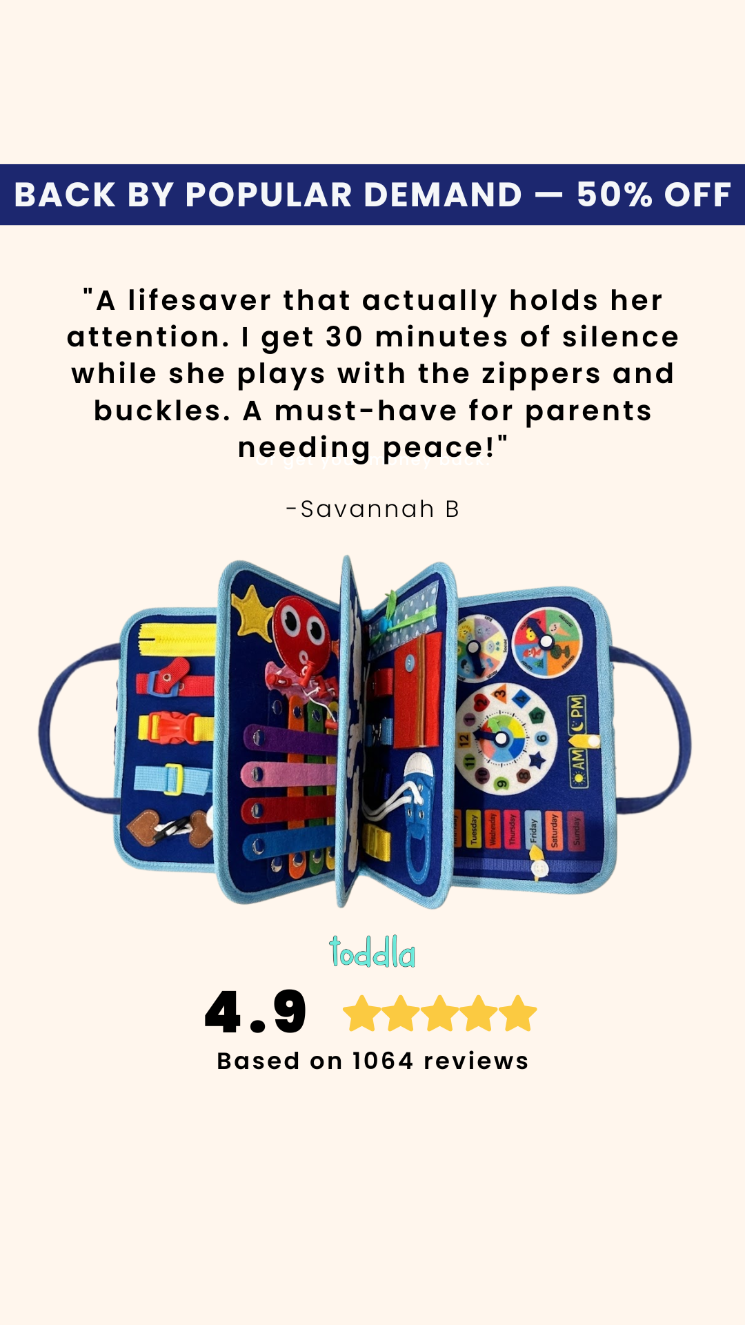 toddla.co Facebook ad
