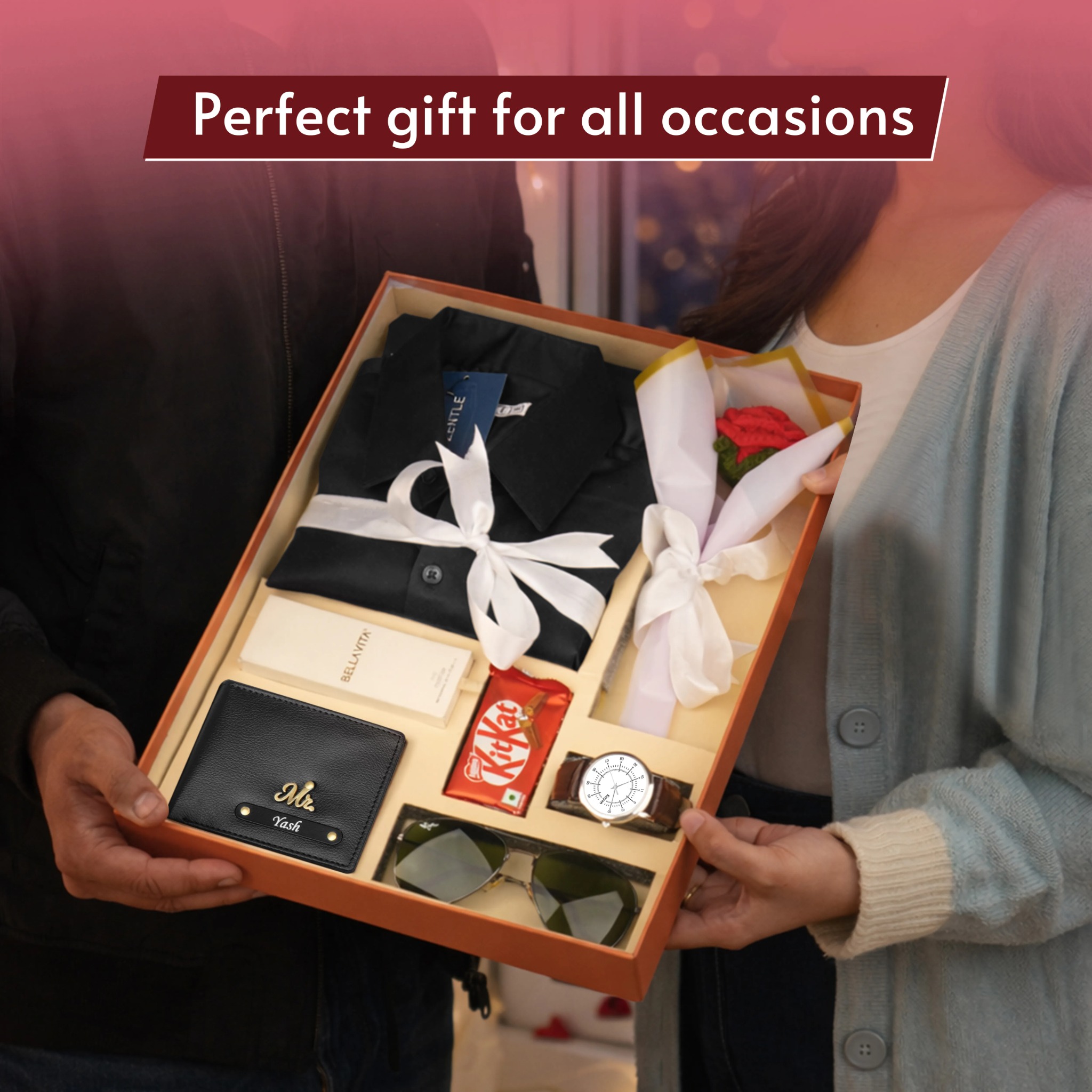 Make Your Gift Facebook ad: The Perfect Gift for Him